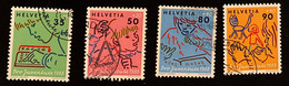 Schweiz Pro Juventute 1988 Mi. 1381 - 1384 Gestempelt/o - Gebruikt