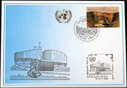 UNO GENF 1999 Mi-Nr. 298 Blaue Karte - Blue Card - Storia Postale