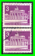 ALEMANIA - (GERMANY) – ( BERLIN - SELLOS AÑO 1963 PUERTA DE BRANDEBURGO “.-) - Gebraucht