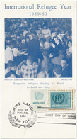 FDC - Post Card - Nations Unies - (New-York) - Année Du Refugie (10-12-1959) (Illustration Mischa) - FDC