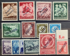 AUSTRIA 1945+ - MNH - German Stamps With FALSE Overprints "Republik Österreich" - Neufs