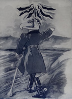 Belle Caricature De Guillaume II Par Caran D' Ache Doc De 1919 - 1914-18