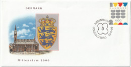 Enveloppe - Danemark - København (Copenhague) (10-11-1999) - Millennium 2000 - Cartas & Documentos