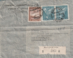 Chile Old Cover Mailed - Chile