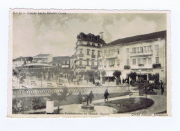 F991) Portugal Castelo Branco Avenida Dos Combatentes Da Grande Guerra Fotográfico Ed. Lúcio Ribeiro Costa (manchas) - Castelo Branco