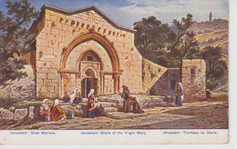 CPA Illustrateur Perlberg - Jerusalem - Grave Of The Virgin Mary / Tombeau De Marie - Perlberg, F.