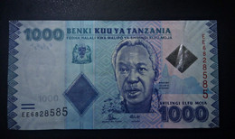 A5 TANZANIE  BILLETS DU MONDE WORLD BANKNOTES  1000 SHILLINGS - Tanzania