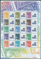 France 2004 Marianne Personal Stamps 15v M/s, Mint NH - Unused Stamps