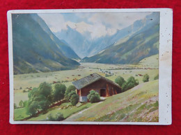 AK: Aus Dem Stubaital Bei Neustift - Ostergrüße, Gelaufen 1943 (Nr. 3914) - Neustift Im Stubaital