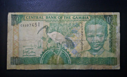 A5 GAMBIE  BILLETS DU MONDE WORLD BANKNOTES  10 DALASIS - Gambia