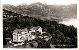 Chexbres - Hotel Du Signal Et Son Parc (1477) * 21. 4. 1955 - Chexbres