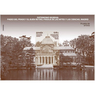 D0172 - España 2022. Prueba Paseo Del Prado Y El Buen Retiro - Proofs & Reprints