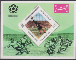 Soccer World Cup 1970 - YEMEN - S/S Imp. MNH - 1970 – Mexico