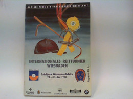 Programm Internationales Reitturnier Wiesbaden 28. - 31. Mai 1993 - Sports