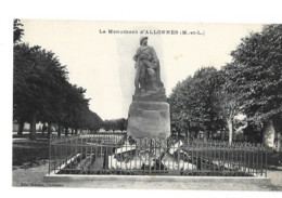 49 -  ALLONNES - Le Monument Aux Morts  57 - Allonnes