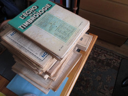 ÉCHO De La TIMBROLOGIE De 1928 à 1954 - 166 Magazines - Attention + 15kg - French