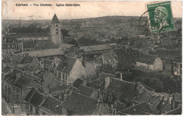 CPA-Carte Postale France Corbeil Vue Générale Eglise Saint Spire    VM54338 - Corbeil Essonnes