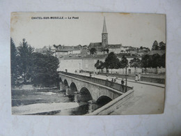 CPA 88 VOSGES - CHATEL-SUR-MOSELLE : Le Pont - Chatel Sur Moselle