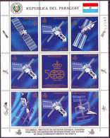 PARAGUAY -  ISS-Modul COLUMBUS - SPACE - **MNH - 1989 - Amérique Du Sud
