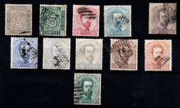 España Nº 116/26. Año 1872 - Used Stamps