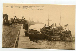 AK 074508 BELGIUM - Zeebrugge - English Convoys And Mine Sweepers - Zeebrugge