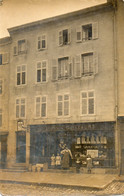 Magasins       Auguste GUILLAUME         " Cachet De Départ  CHÂTEAU-SALINS  "  Adressé Rue Stanislas à NANCY - Shops