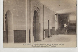 Raismes (59) : L'entrée De La Chapelle De La Maison De Retraite Saint-Joseph En 1935 PF - Raismes