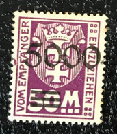 DANTZIG / 1923 /  TAXE /  N° Y&T 20A - Postage Due