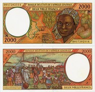 CENTRAL AFRICAN STATES   N: Equatorial Guinea    2000 Francs    P-503Ng       (20)00       UNC - Central African States