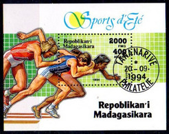 MADAGASCAR, Bloc N° 96, Sports D'été, Course à Pieds - Madagascar (1960-...)