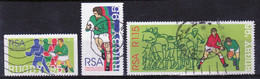 South Africa 1995 Set Of Stamps From The Set Issued To Celebrate World Cup Rugby In Fine Used. - Gebraucht