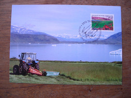 Carte Maximum 2013 Harvesting & Baling Hay Récolte  De Foin - Maximumkaarten