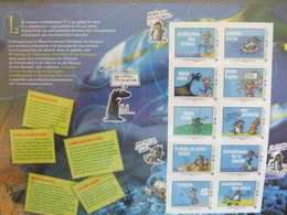 FRANCE  Collector Lettre Prioritaire  2010 " Sauvons Les Océans " - . MNH ** (PPZ3-890) - Collectors