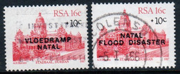 South  Africa 1987 Set Of Stamps To Celebrate Natal Flood Relief In Fine Used - Gebraucht