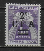 REUNION  T 39  * * - Timbres-taxe