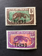 TCHAD  CHAD   SG 4 And SG 6  MH*  CV £8.25 - Ungebraucht