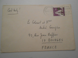 Afrrique Du Sud , Lettre De Johannesburg 1971 Pour Bourges - Briefe U. Dokumente