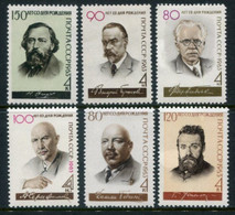 SOVIET UNION 1963 Writers And Poets  MNH / **  SG 2800-05 - Unused Stamps