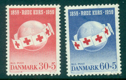 Denmark 1959 Red Cross MLH - Unused Stamps
