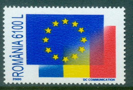 Romania 2000 Accession To EU MUH - Ongebruikt