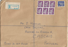 Ireland , Eire , Bri Chualann  391 Registration Label ,  Bré  ,  Lisboa  And Cascis 1979 Postmarks - Storia Postale