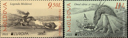 2022 Moldova EUROPA Stamps - Stories And Myths MNH - Moldova