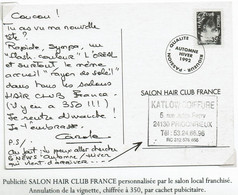 GMZ - PSEUDO PUB SALON HAIR CLUB FRANCE - Private Stationery