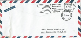 GMZ - PSEUDO CAMPAGNE NATIONALE EQUIPEMENT MENAGER (ENVELOPPE VIDE) - Private Stationery