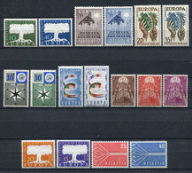 Europa CEPT 1957 Completo ** MNH. - Komplette Jahrgänge