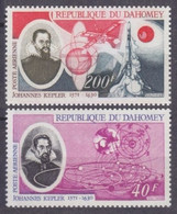 1971 Dahomey 452-453 400th Anniversary Of Astronomer Johannes Kepler - Afrique