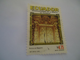 ECUADOR  USED   STAMPS  ART - Ecuador