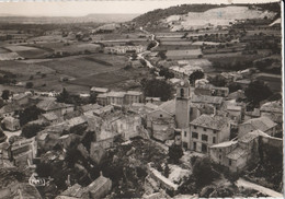 CPSM 84 MORMOIRON  VUE GENERALE  AERIENNE  SUR LE CENTRE - Mormoiron