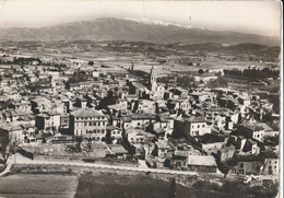 CPSM 84 MAZAN  VUE GENERALE  AERIENNE CHATEAU HOSPICE MONT-VENTOUX - Mazan