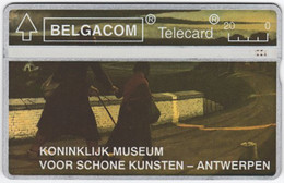 BELGIUM B-484 Hologram Belgacom - Culture, Museum, Historic Painting - 303A - Used - Without Chip